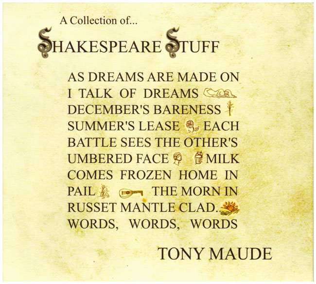 A Collection of Shakespeare Stuff - Tony Maude